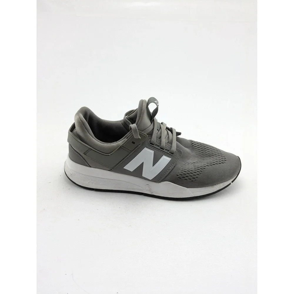 Mens New Balance 247 Classic Gray White Walking Trainer Shoes MS247EG Size 9